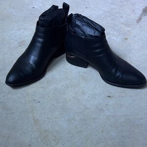 Alexander Wang Black Ankle Boots